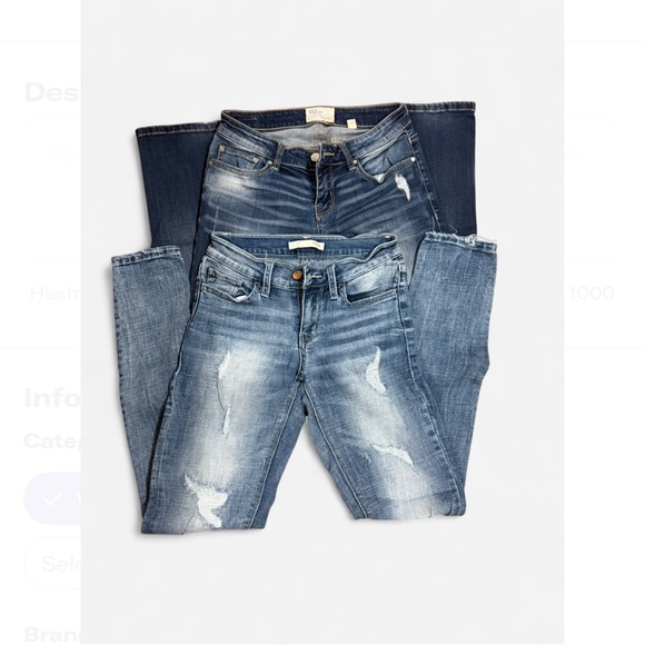 BKE Stella Straight Leg Jeans & Daytrip Lynx Skinny Jeans - Picture 2 of 8